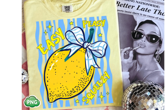 Easy Peasy Lemon Squeezy Striped PNG: A Design Essential