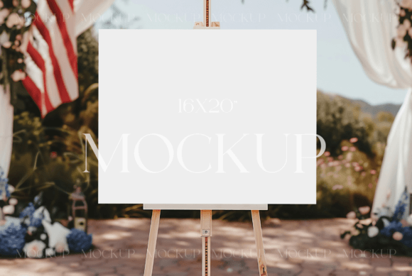 Elevate Your 4th of July Designs with a Professional Sign Mockup