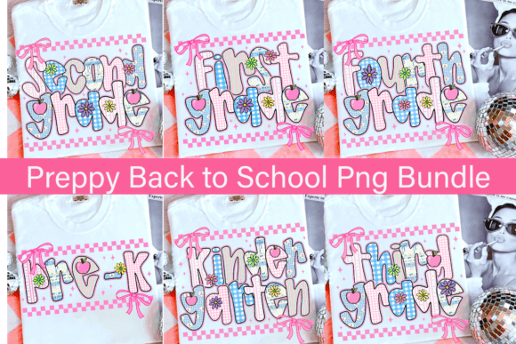 Grandmillennial Back to School PNG Bundle: Designer's Guide