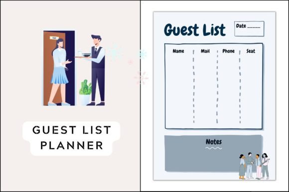 Printable Guest List Planner for Every Event