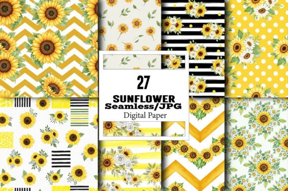 Unlocking Creativity with a Seamless Sunflower Pattern
