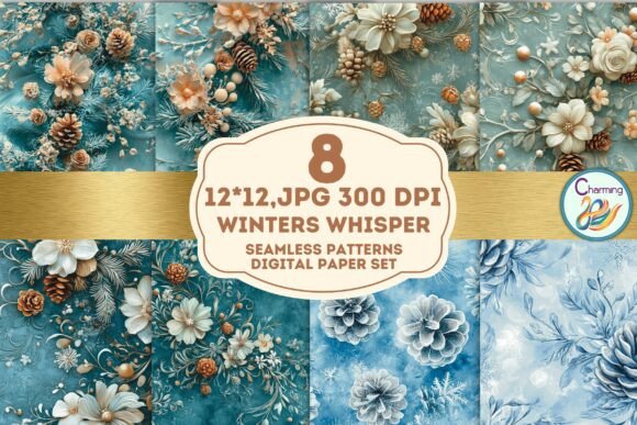 Winter's Whisper Seamless Paper: Elevating Your Design Projects